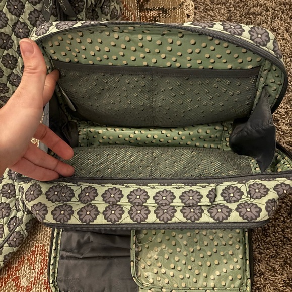 VB Patterned Backpack and Bags Set - Picture 4 of 6
